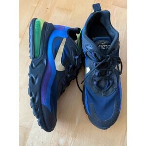 Nike Air Max 270 React / Black/University Gold / Men's 9
